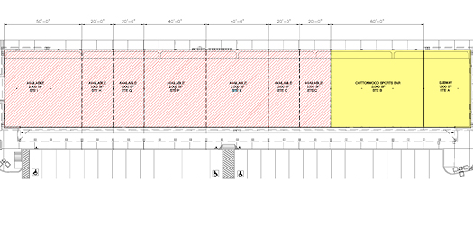 Cottonwood Country Shops Floor Plan