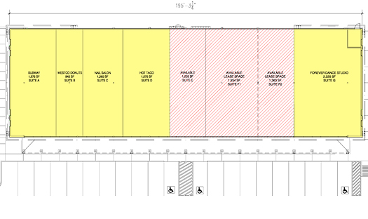 foster creek country shops floor plan