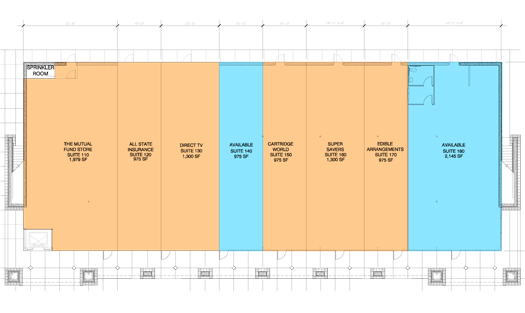 Town Center Plaza Floor Plan